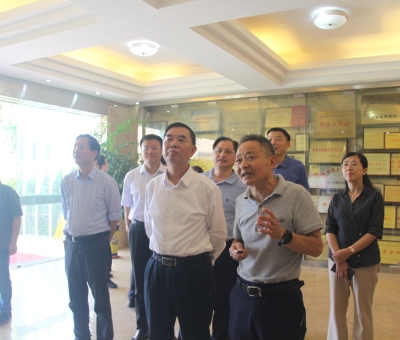 江西省人大常委會委員、省人大監(jiān)察司法委副主任委員何剛一行蒞臨仙客來調(diào)研知識產(chǎn)權(quán)創(chuàng)建工作