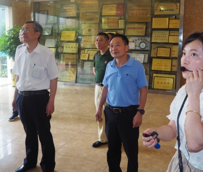 省市場監(jiān)督管理局一級巡視員蔡瑋蒞臨仙客來公司調研